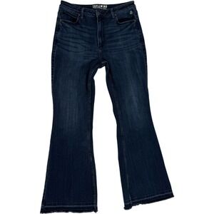 IDYLLWIND Miranda Lambert Womens Dark Wash High Rise Flare Jeans 12 Western